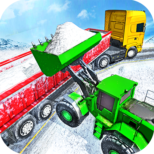 Offroad Snow Trailer Truck Dri  Icon