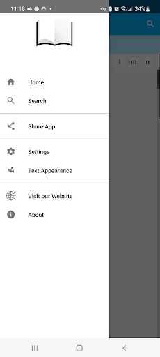 Android application Padoe Dictionary screenshort