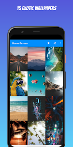 Home Screen - A wallpaper app