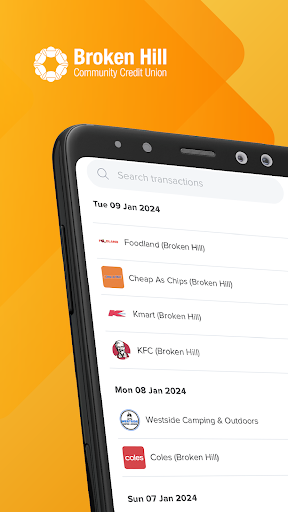Android application BHCCU Mobile Banking screenshort