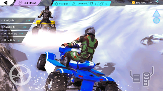ATV Quad Snow Mobile Arctic 3D