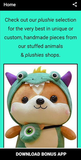 Android application Plush Toys App screenshort