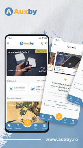 Android application Auxby - Preț fix sau Licitație screenshort