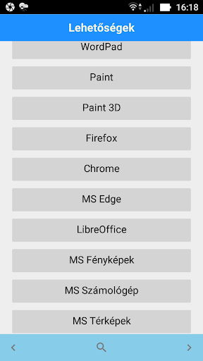 Számítógépes gyorsbillentyűk Screen 3