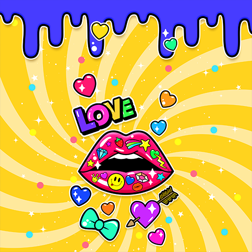 Pop Doodle Lips - Wallpaper logo