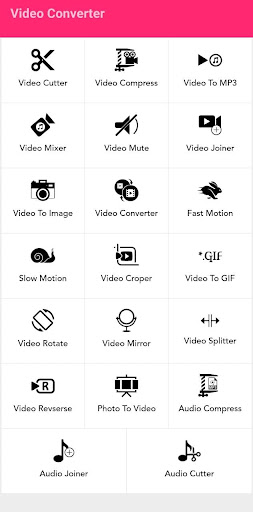 Android application VideoConverter -All in One app screenshort