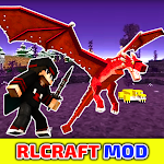 Cover Image of Tải xuống RLCraft Mod Dragons for PE  APK