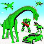 Cover Image of Download Dino Robot Truck Transform  APK