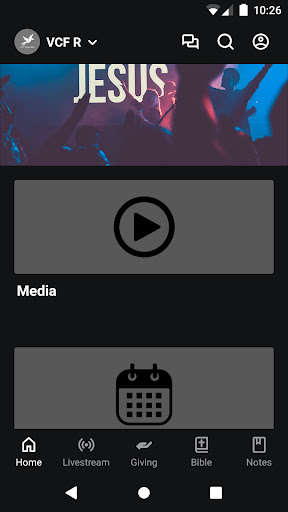 Android application VCF Republic screenshort