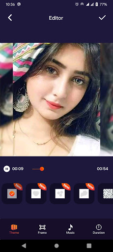 photo video maker with song-photo video editor