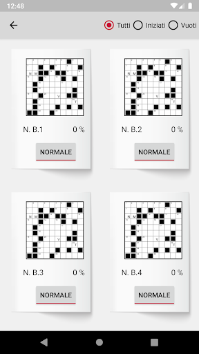 Android application Cruciverba - Enigmistica screenshort