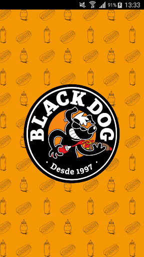 Android application Black Dog Delivery screenshort