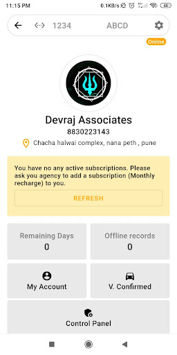 Devraj Associates Screen 2