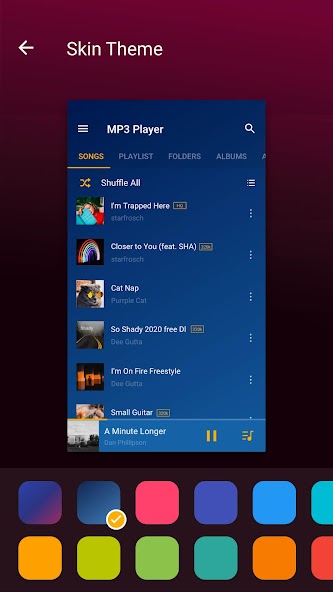 Music Player, MP3 Player banner