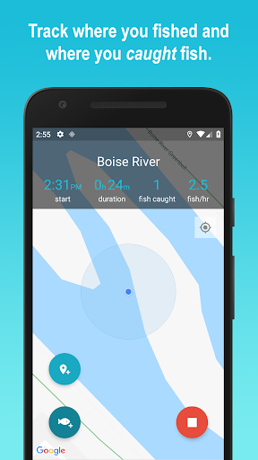 Android application Fish Swami - Fishing Logbook A screenshort