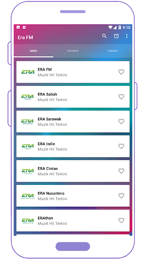 Era FM Radio Online Streaming Screen 2