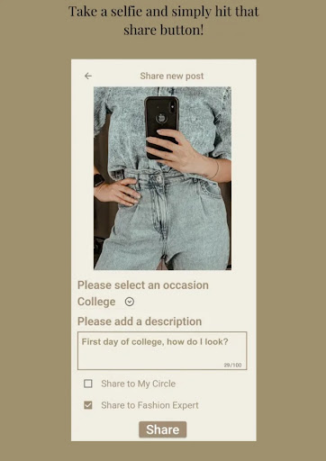Android application Stylist screenshort
