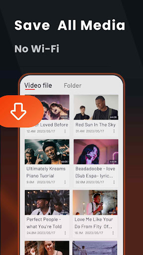 MP3& Video Player - Zentube Screen 2