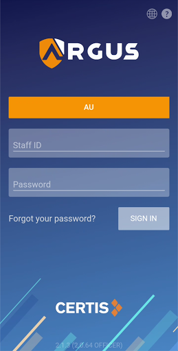 Android application Argus (AUR) screenshort