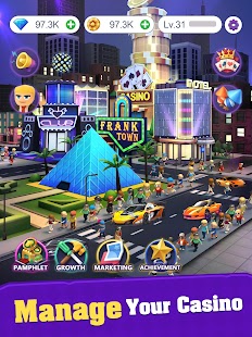 Crazy Night:Idle Casino Tycoon Screenshot