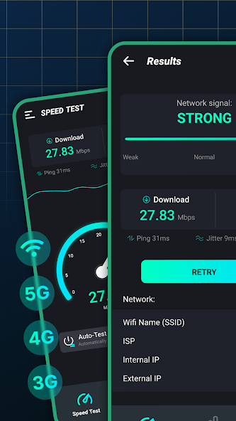 Speed Test & Wifi Analyzer 2.1.57 APK + Mod (Unlocked / Pro) for Android