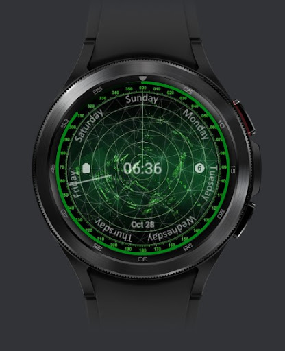 ERS 12 - SONAR WATCH FACE Screen 2