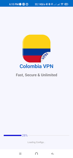 Android application Colombia VPN - Fast & Secure screenshort