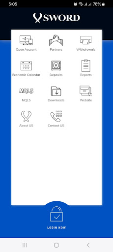 Android application Sword screenshort