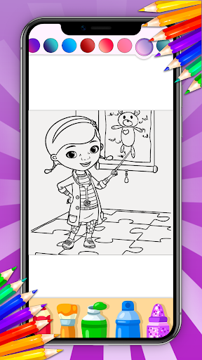 Mc-Stuffins Coloring book