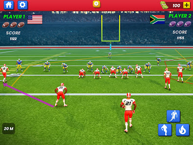 Captura de Pantalla 6 Football Kicks: Rugby Games android