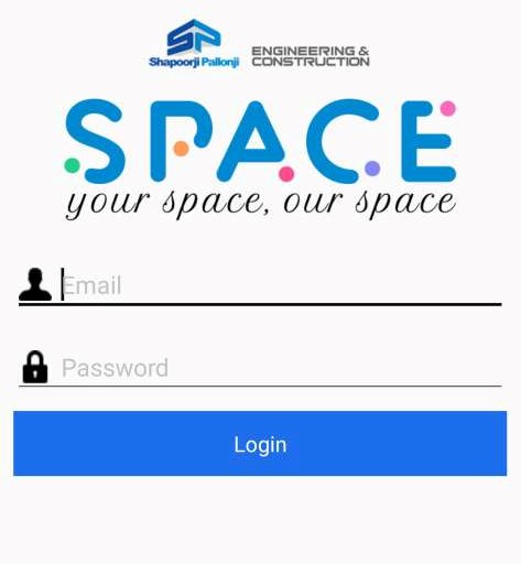 Android application SPACE - Shapoorji Pallonji E&C screenshort