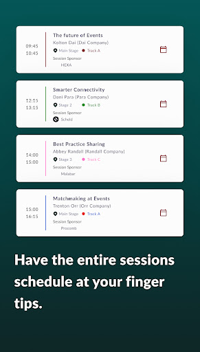 The Gathering Events Screen 2
