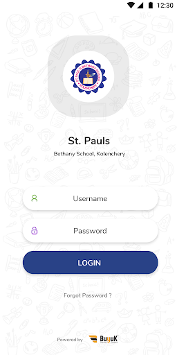 Android application St. Pauls Bethany, Kolenchery screenshort