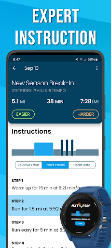 NXT RUN - GPT AI Running Coach Screen 2