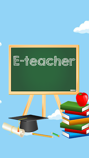 Android application E-Teacher screenshort
