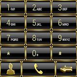 Dialer Frame Gold theme icon