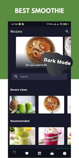 Diet Smoothie Recipes Offline Screen 2