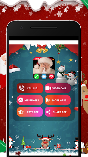 Android application Video Call From Santa Claus screenshort