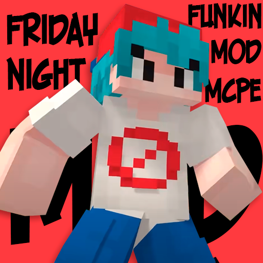Friday Night Funkin for MCPE logo