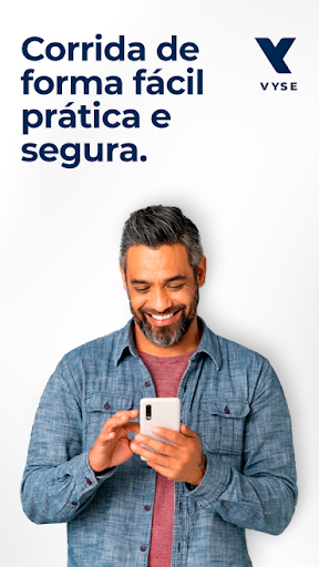 Android application Vyse - Passageiro screenshort