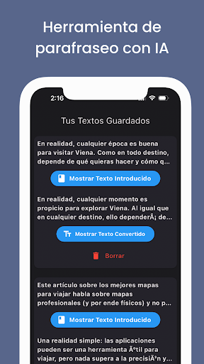 Reescribir Textos IA Screen 3