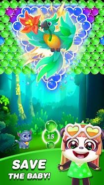 #1. Bubble Shooter Game (Android) By: yang games and apps