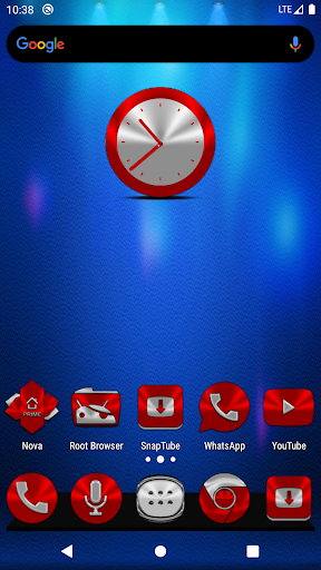 Red Icon Pack Screen 2