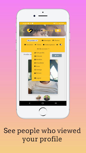 Seven Singles- Dating app Screen 2