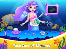 Mermaid Mom & Baby Care Gameのおすすめ画像2