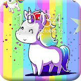 Unicorn Pony App Lock Screen icon