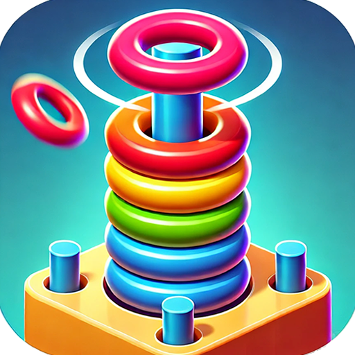Color Hoop Stack: Sort 3D ดาวน์โหลดบน Windows