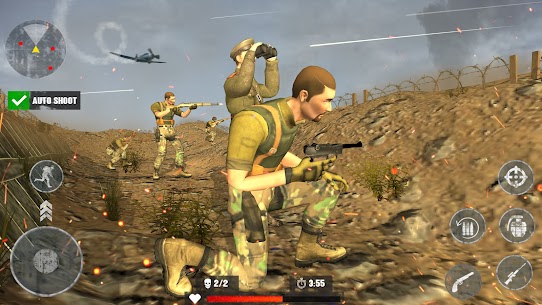 تحميل لعبة World War : Gun Games مهكرة وكاملة 2023 4