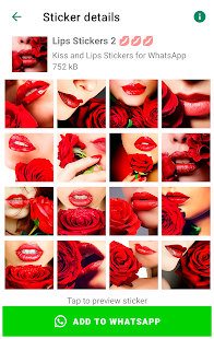 Lips Stickers for WhatsApp 1.0 APK screenshots 4