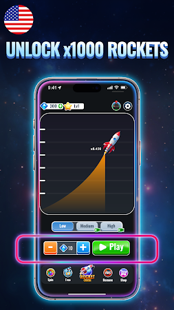 Game screenshot Crash Rocket - Rocket Game hack